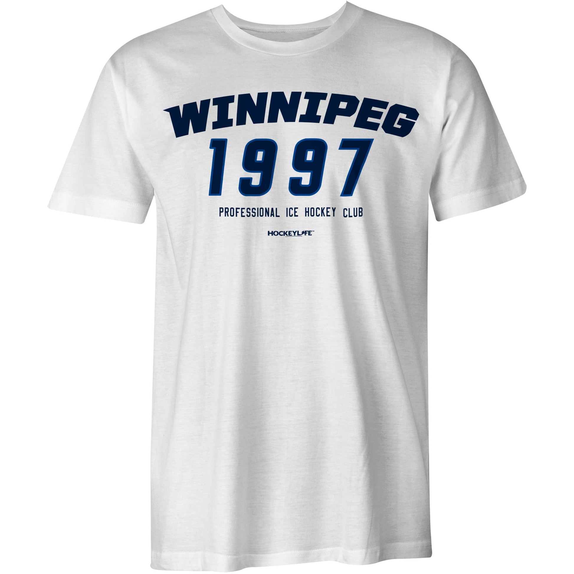 Winnipeg Jets Reebok Hockey Club Team Logo NHL Logo T-Shirt XL